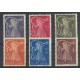PORTUGAL 1949 Yv 734/9 SERIE COMPLETA NUEVA CON GOMA RELIGION, MUY BUENA Y RARA 70 EUROS